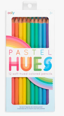 OOLY Pastel Hues Colored Pencils - set of 12