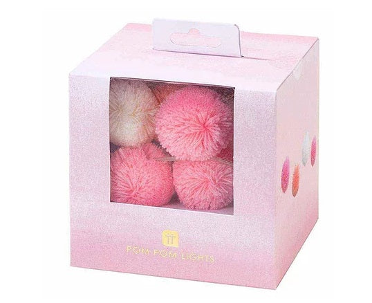 We Heart Pink Pom Pom Lights