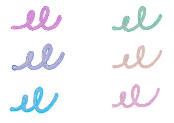 OOLY Silver Linings Outline Markers - set of 6