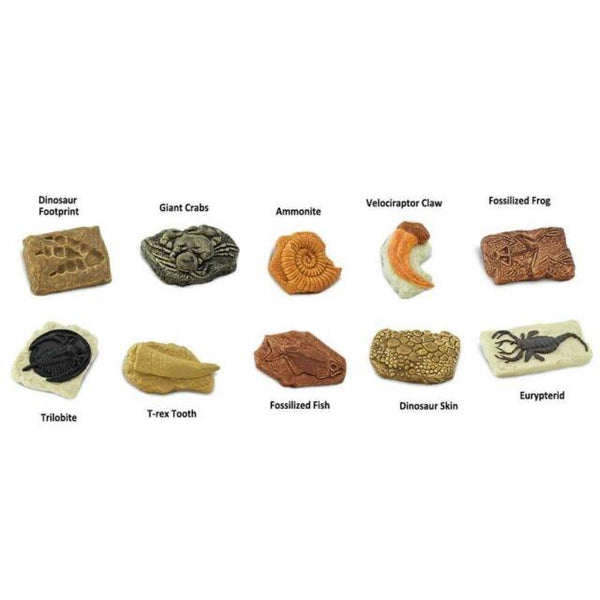Safari Ltd Ancient Fossils Toob
